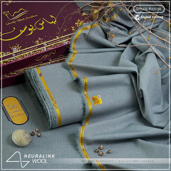 Libas-e-Yousaf Neura-Link Wool Unstitched Suit for Men's