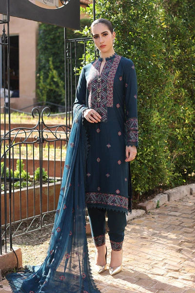 Bareeze Embroidered Dhanak Suit Unstitched 3 Piece