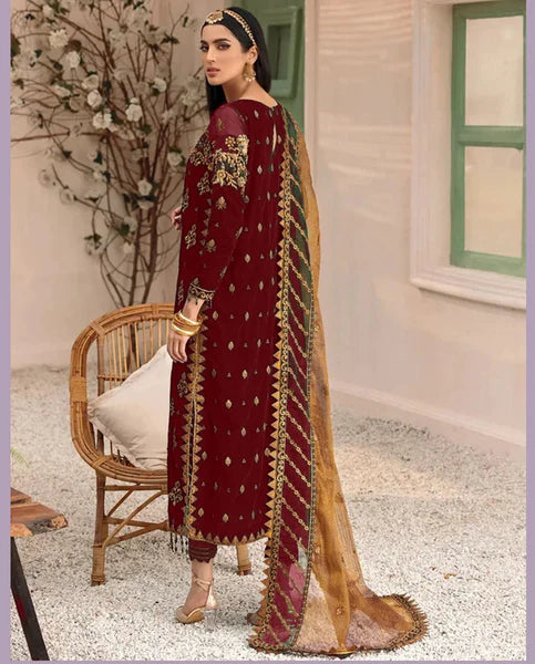 iznik Luxury Lawn Collection- 3PC Unstitched Embroidered Suit