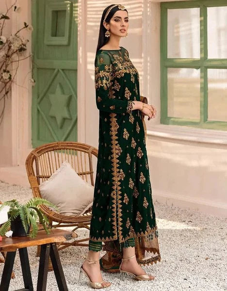 Iznik Luxury Lawn Collection- 3PC Unstitched Embroidered Suit