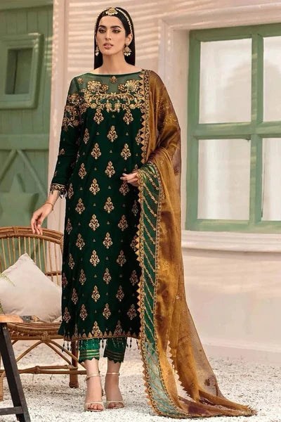 Iznik Luxury Lawn Collection- 3PC Unstitched Embroidered Suit