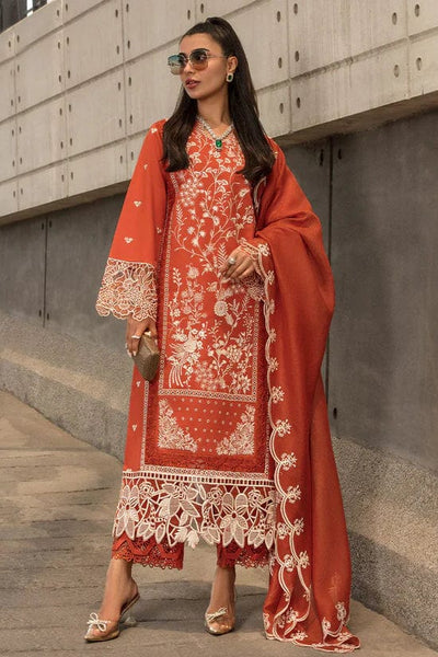 Rang Rasiya Embroidered Dhanak Suit Unstitched 3 Piece