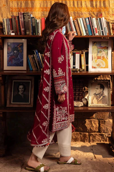 Zaha Embroidered Dhanak Suit Unstitched 3 Piece